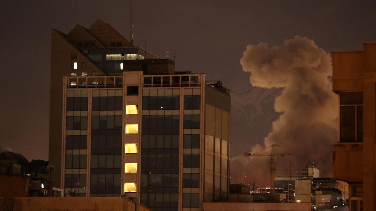 Iran media outlets report Israeli strikes hit hospital in Tehran