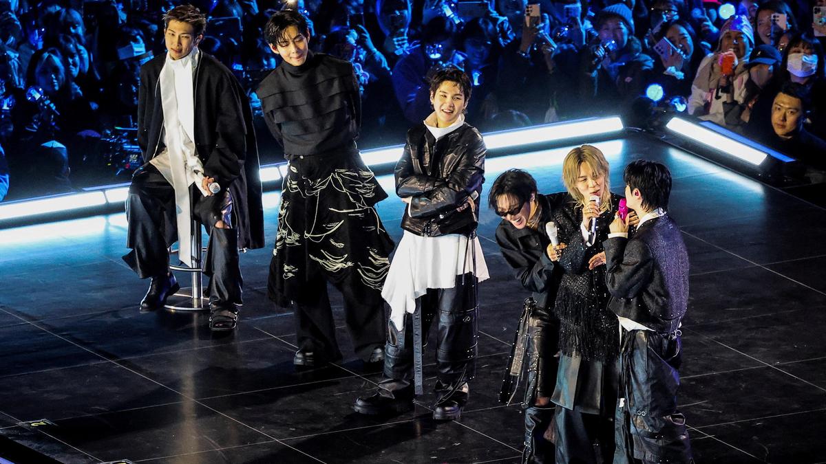 BTS draws over 100,000 fans to Seoul comeback concert: label