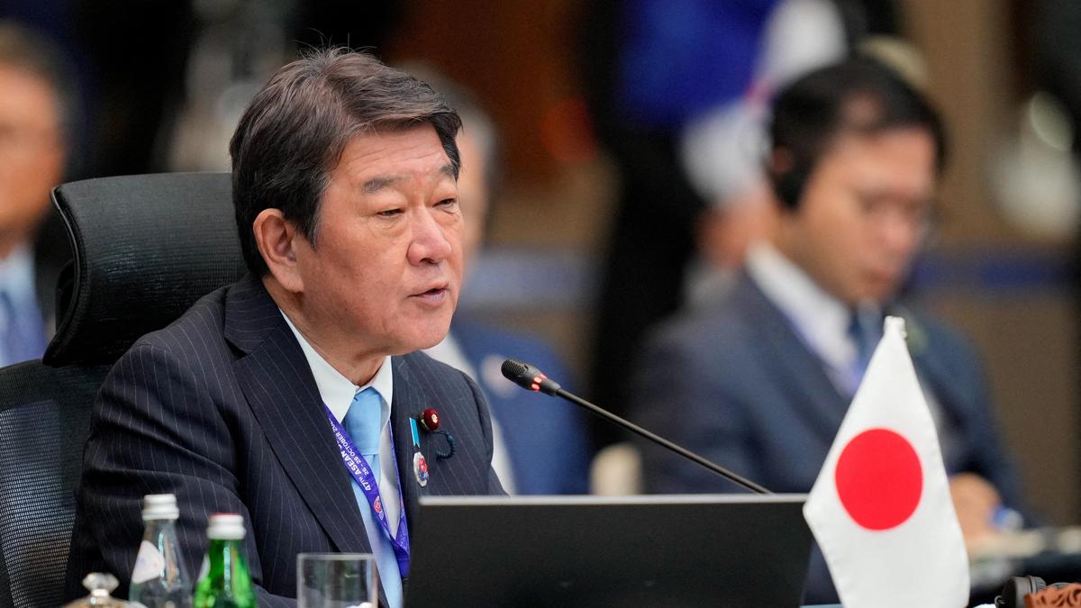 Japan could consider Hormuz minesweeping if ceasefire reached, says Foreign Minister Motegi