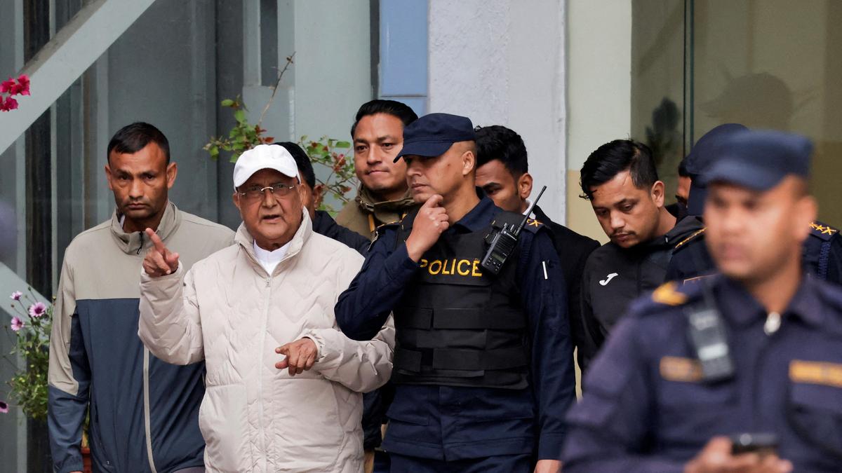 Former Nepal PM Oli, ex-Home Minister Lekhak arrested over Gen Z protest killings