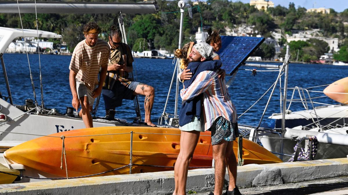Missing sailboats carrying aid arrive in Cuba after being located by Mexican Navy