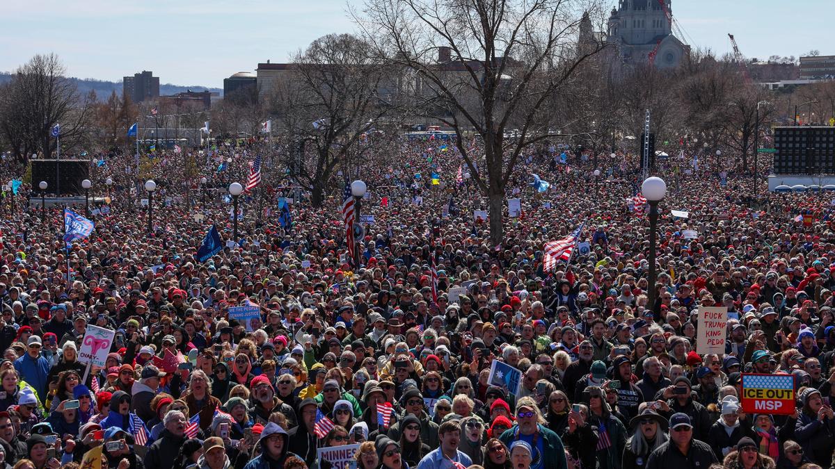 ‘No Kings’ rallies draw crowds across U.S., in Europe