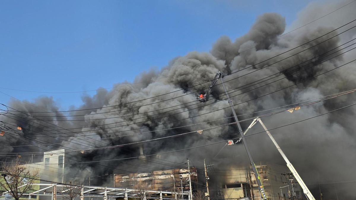 Fire at South Korean auto parts factory injures at least 53