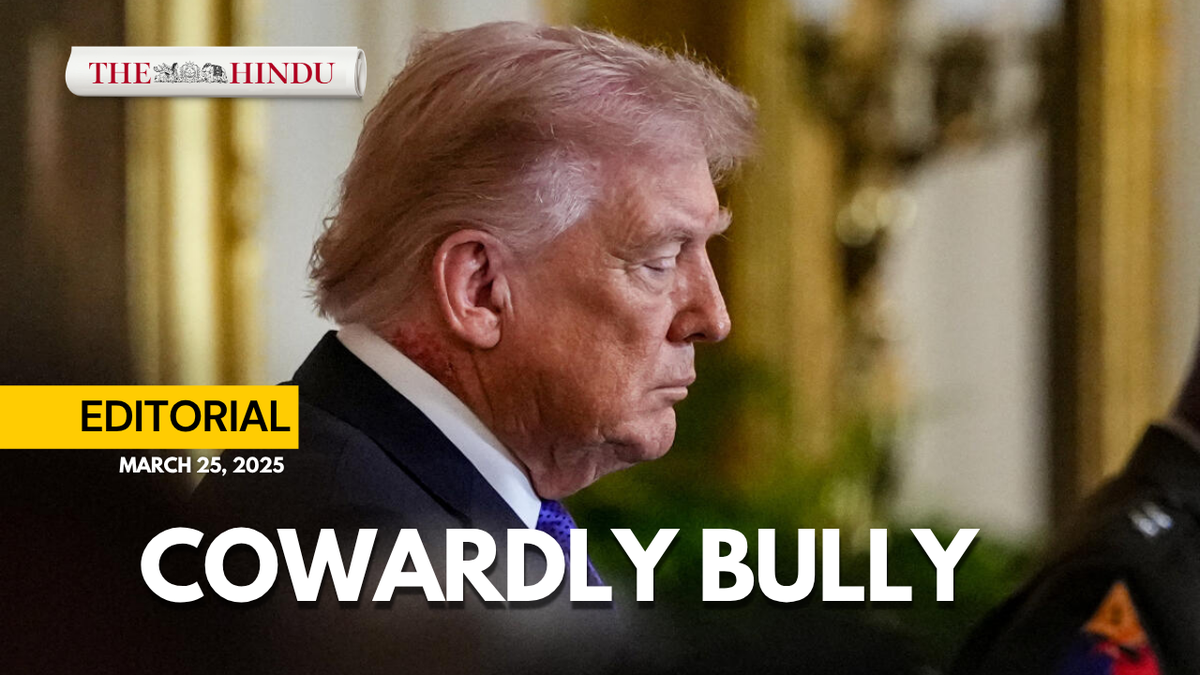 Watch: Trump should end the war and ask Israel to leave Iran alone | The Hindu Editorial