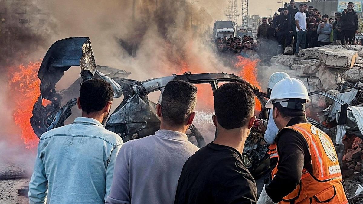 Israeli hit in Palestinian territory kills 4: Gaza civil defence agency