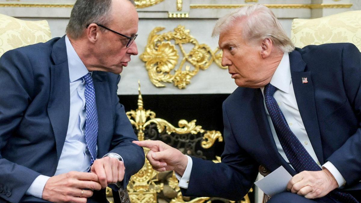 Trump in fresh attack on Germany’s Merz over Iran