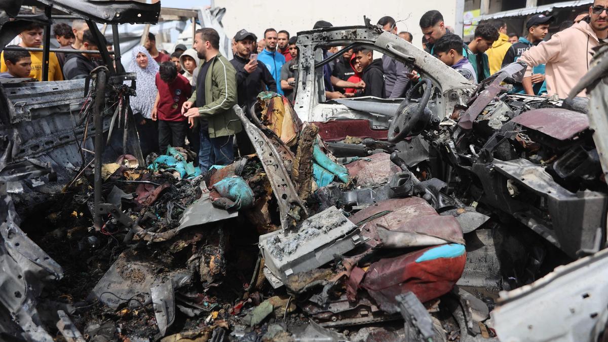 Gaza civil defence says toddler among 10 killed in Israeli strikes