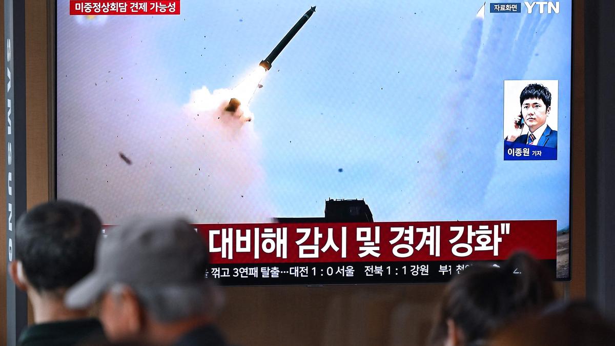 North Korea launches ballistic missiles toward sea