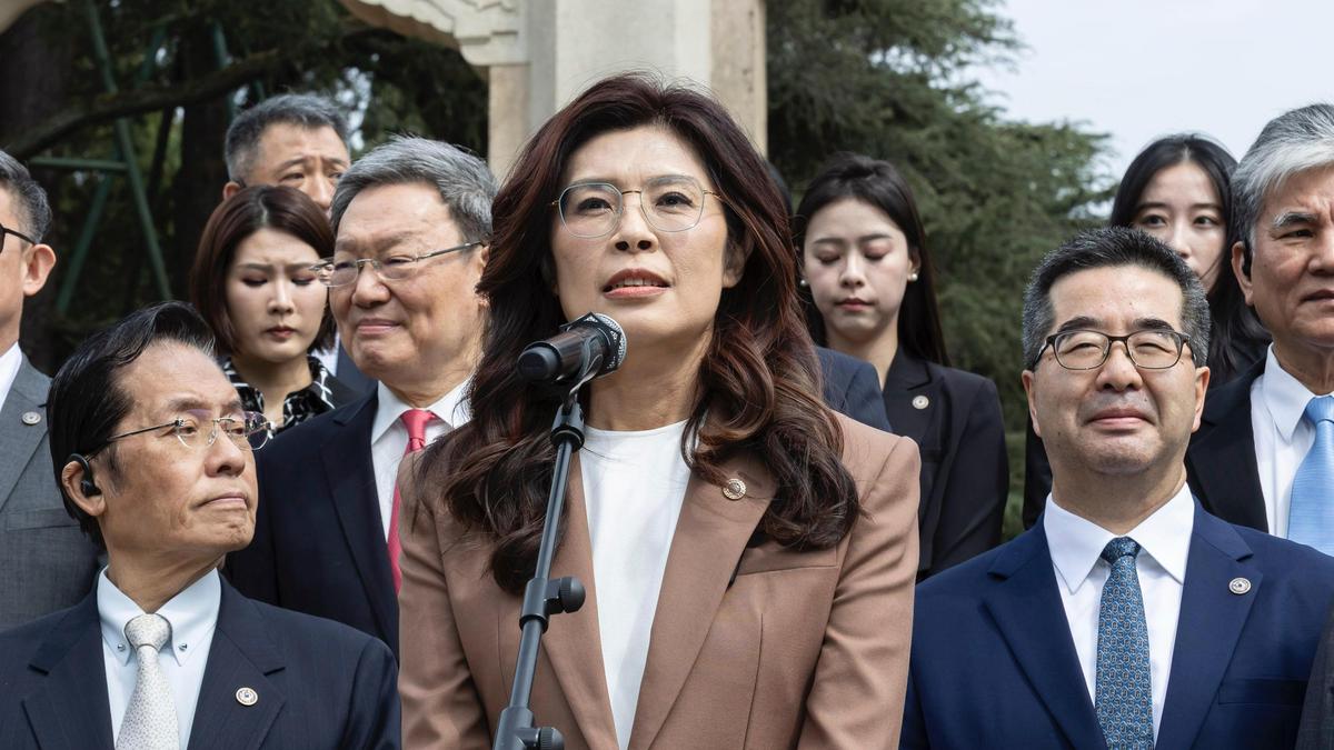 Taiwan Opposition leader says China visit to sow ‘seeds of peace’