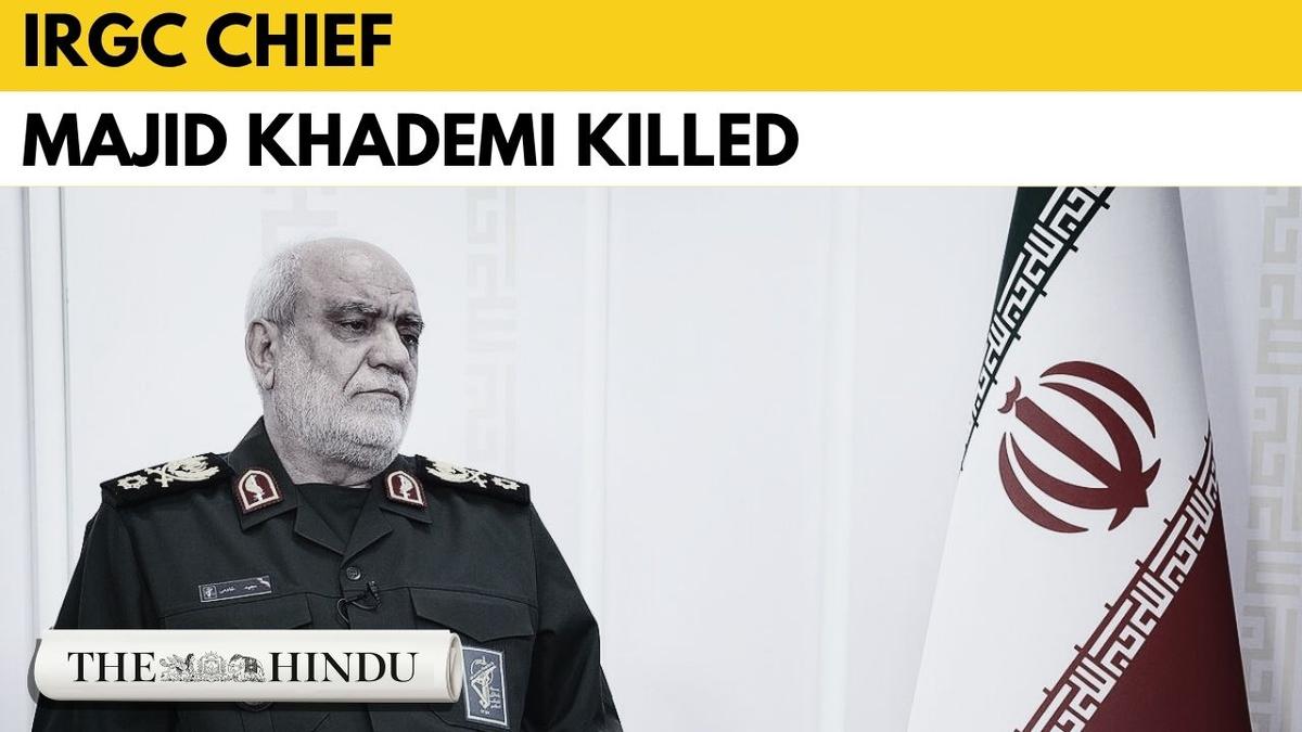 Watch: Israel confirms U.S.-Israeli strikes kill Iran Guards intelligence chief