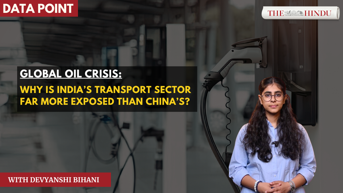 Watch: Global oil crisis: Why is India’s transport sector far more exposed than China’s?