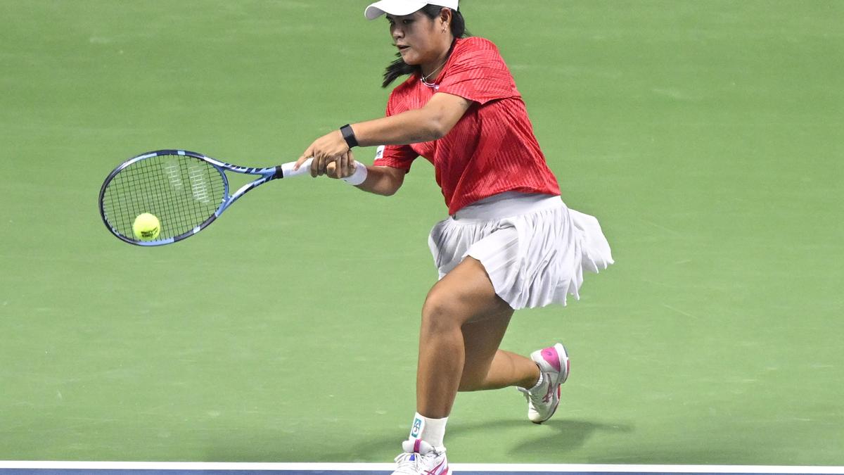 Billie Jean King Cup | India’s hopes hang in balance after rain-affected day one of BJK Cup