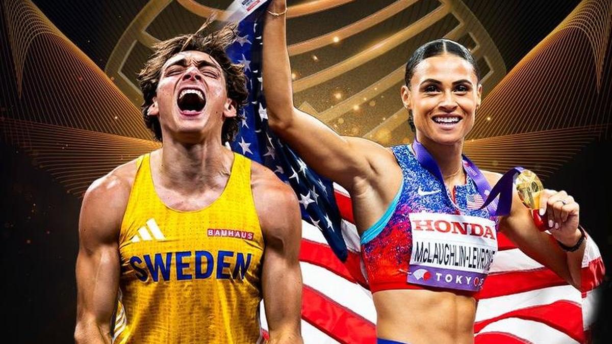 McLaughlin-Levrone, Duplantis win World Athlete of the Year titles