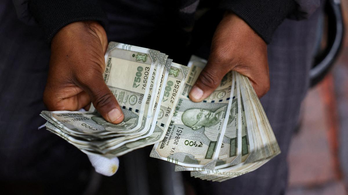 Rupee falls to record low of 96.25 against U.S. dollar