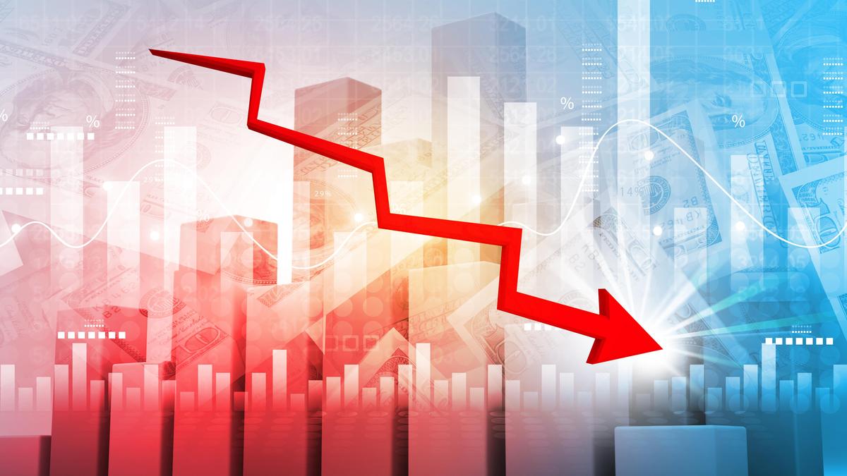 Stock markets trade lower amid volatile trends
