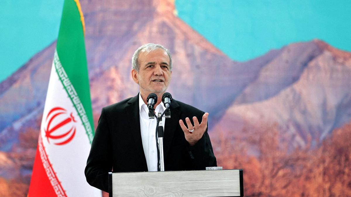 Iran’s President Pezeshkian says he met Supreme Leader Khamenei