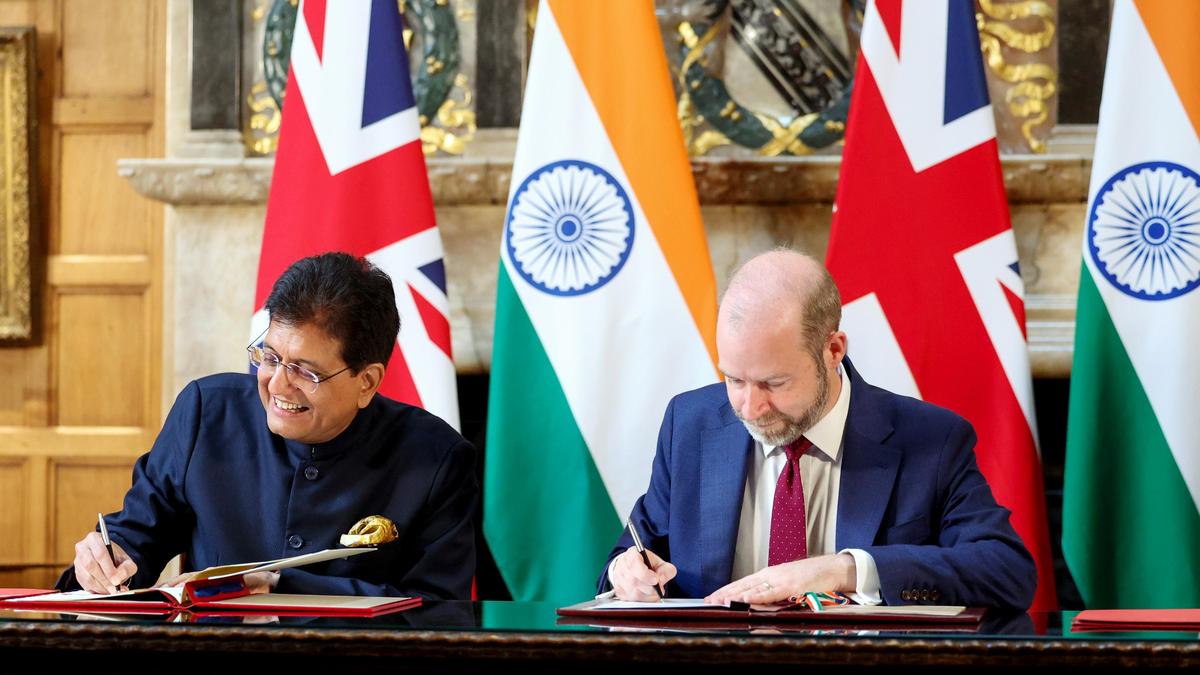 India-U.K. trade deal hits late-stage ‘sticking points’ just before implementation date