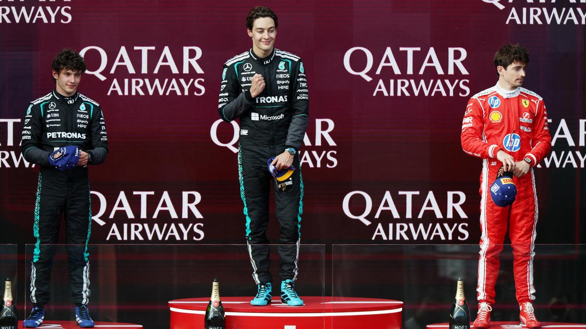 Australia Grand Prix: Russell and Mercedes dominate