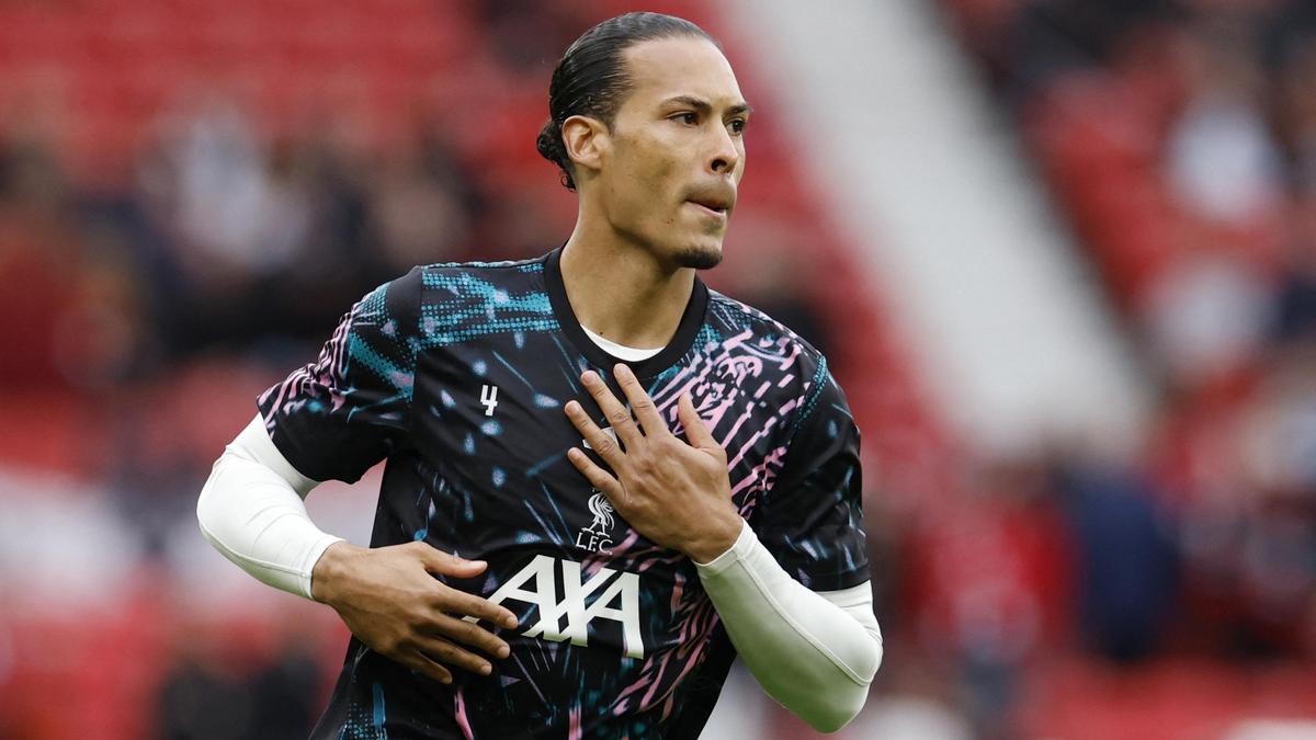 Liverpool’s Van Dijk rejects criticism of training regime after Man United defeat