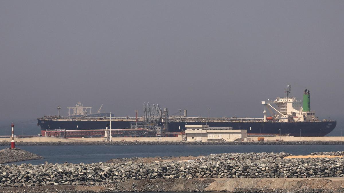 Iran ceasefire tested as cargo ship catches fire after being hit off Qatar’s coast