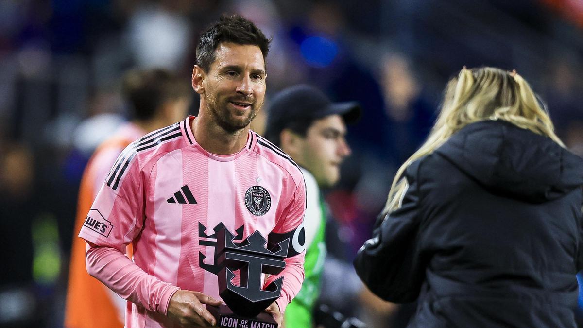 Lionel Messi has two goals and an assist as Inter Miami rallies for 5-3 victory over Cincinnati