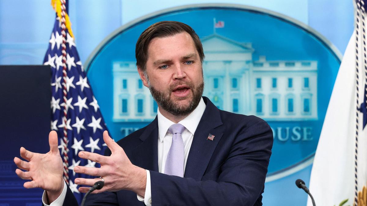 At White House briefing, Vance says Iran war won’t be ‘forever’