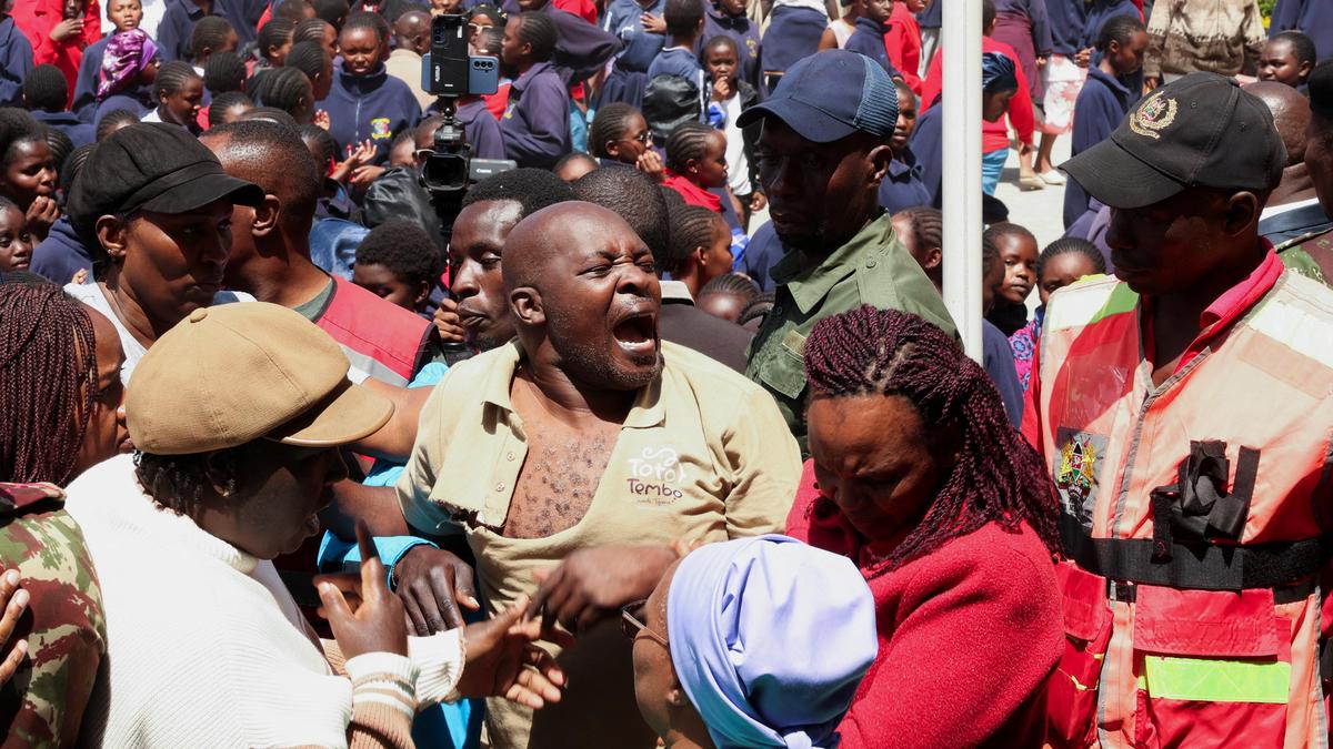 Fire rips through dormitory at girl’s school in Kenya, killing at least 16 students