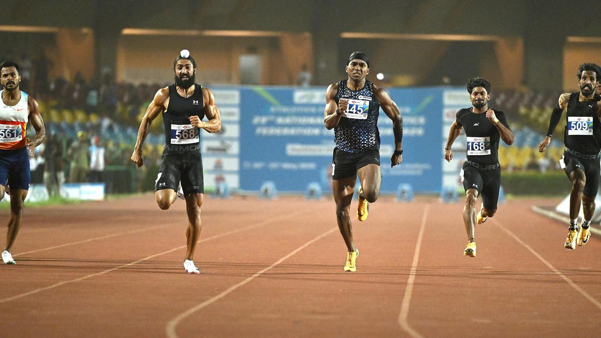 Gurindervir and Vishal set the track ablaze with national records