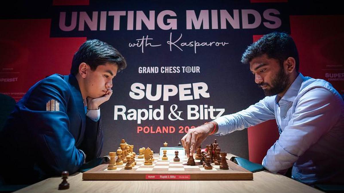 Super Rapid & Blitz Poland 2026: Gukesh stays in hunt after Javokhir Sindarov win, Wesley So draw in Grand Chess Tour