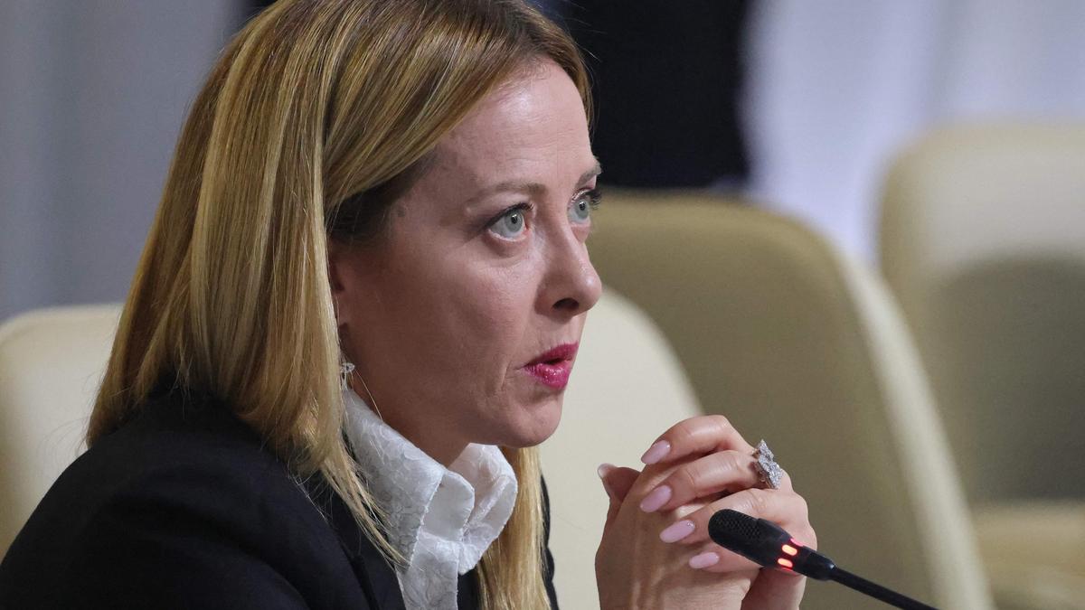 Italy’s Meloni denounces deepfake photo as a political attack