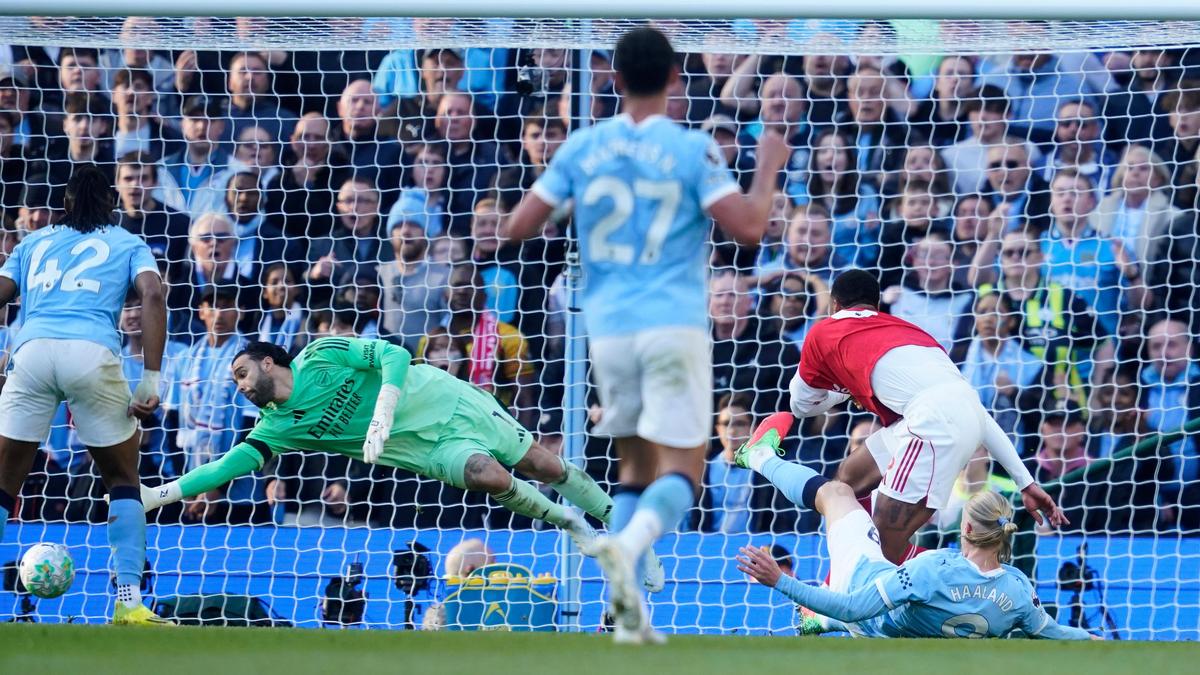 Premier League | Man City’s Haaland nets winner against Arsenal to close gap in title race; Van Dijk clinches derby for Liverpool