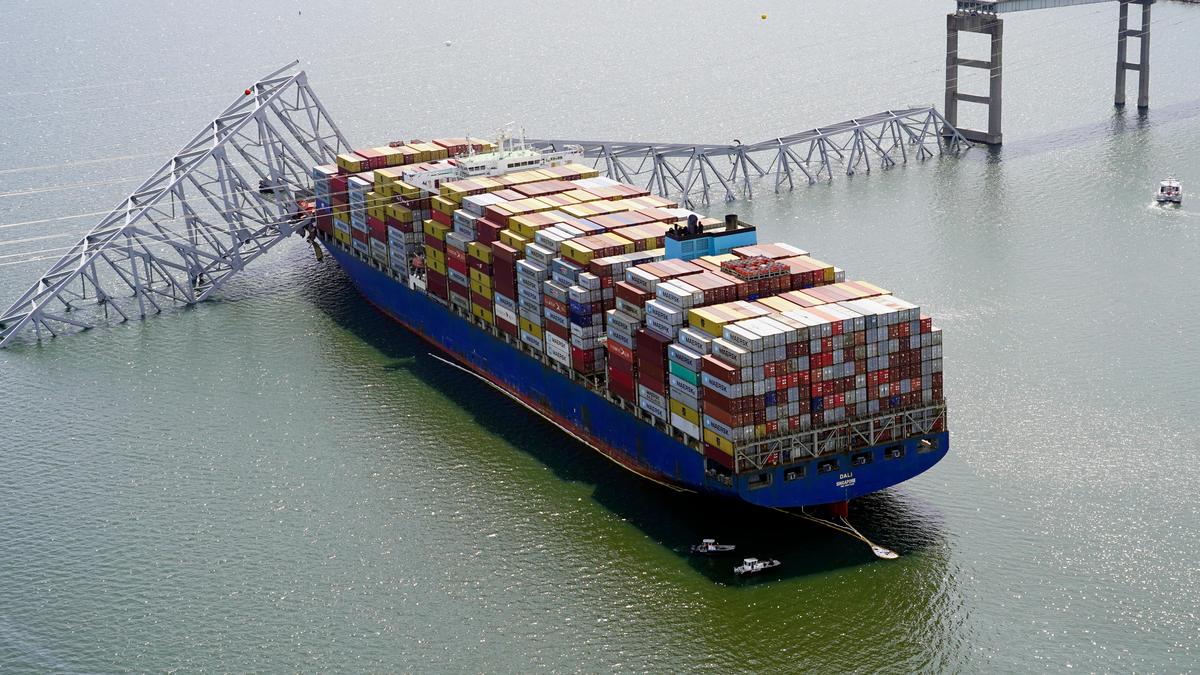 Baltimore bridge collapse: Highest-ever marine damages payout of .5 billion for Indian-managed ship Dali, according to reports
