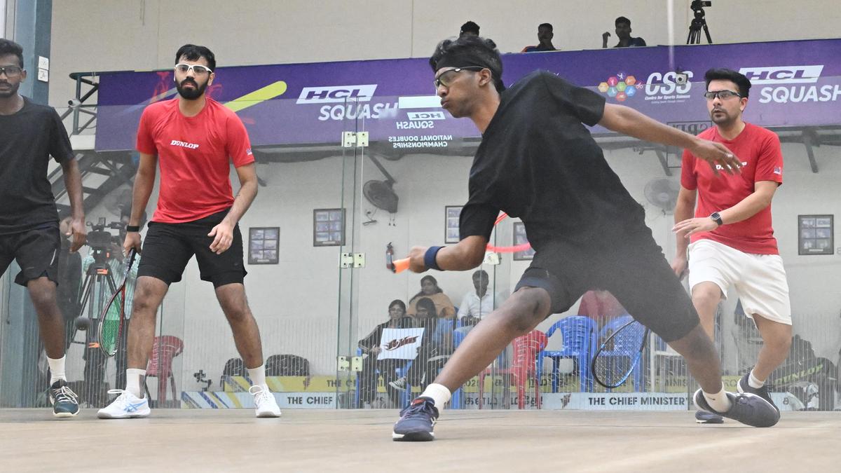 National doubles squash: Ravi-Vikas duo battles into the semifinals