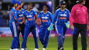 Rodrigues, Yastika and debutant Nandani power India to 38-run win over England