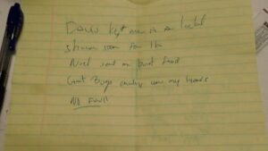 Handwriting on new Epstein note matches one found after his death, say experts