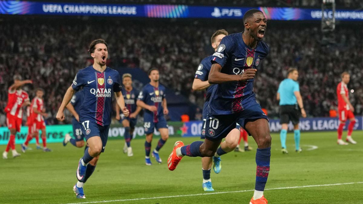 PSG edges Bayern 5-4 in record-breaking Champions League semifinal first leg