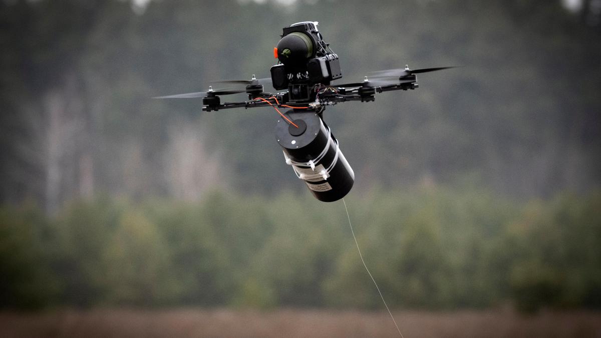 Fibre-optic drones | The phantom that flies
