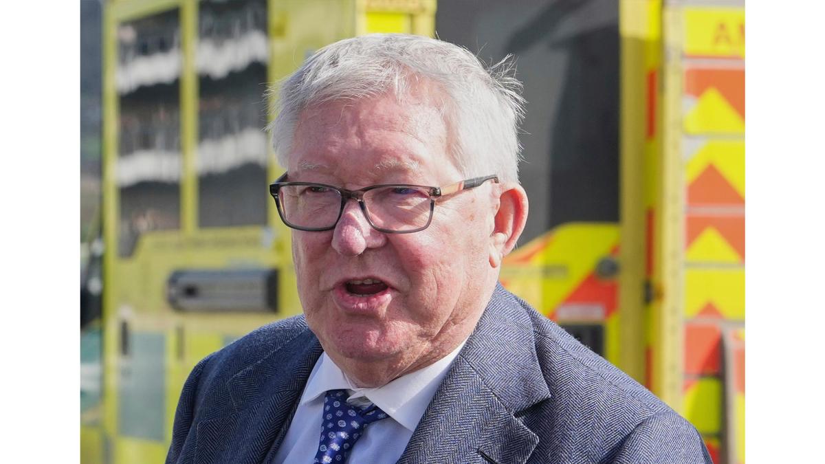 Manchester United’s Sir Alex Ferguson taken to hospital after feeling unwell at Old Trafford