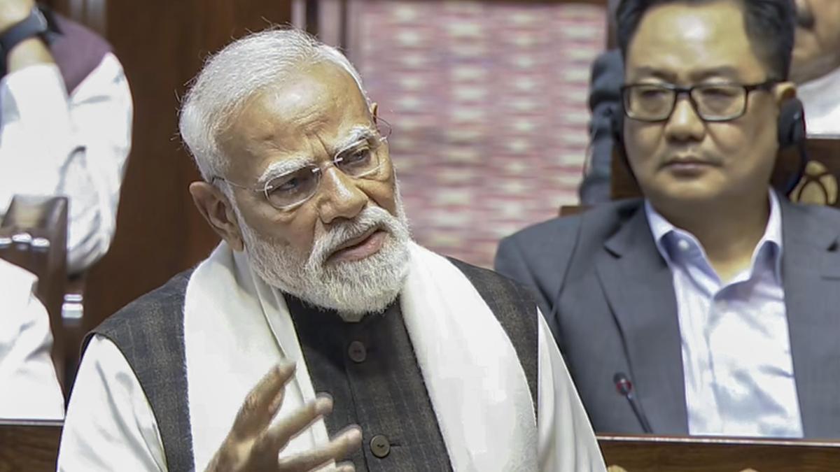 Opposition has defiled the temple of democracy: Modi