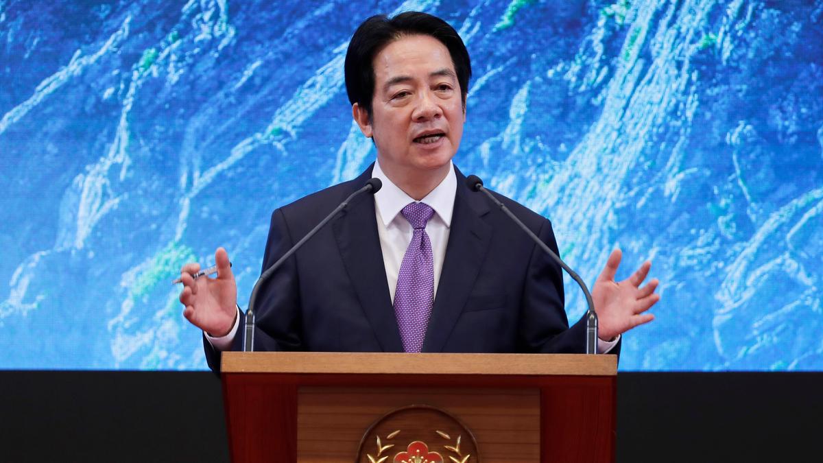 Taiwan’s Lai says he would tell Trump he hopes to continue arms purchases from U.S.