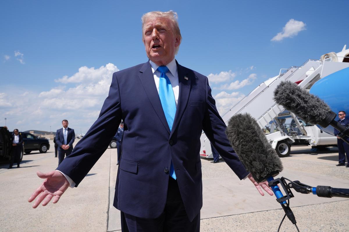 Watch: Donald Trump says talks with Iran ‘right on the borderline’