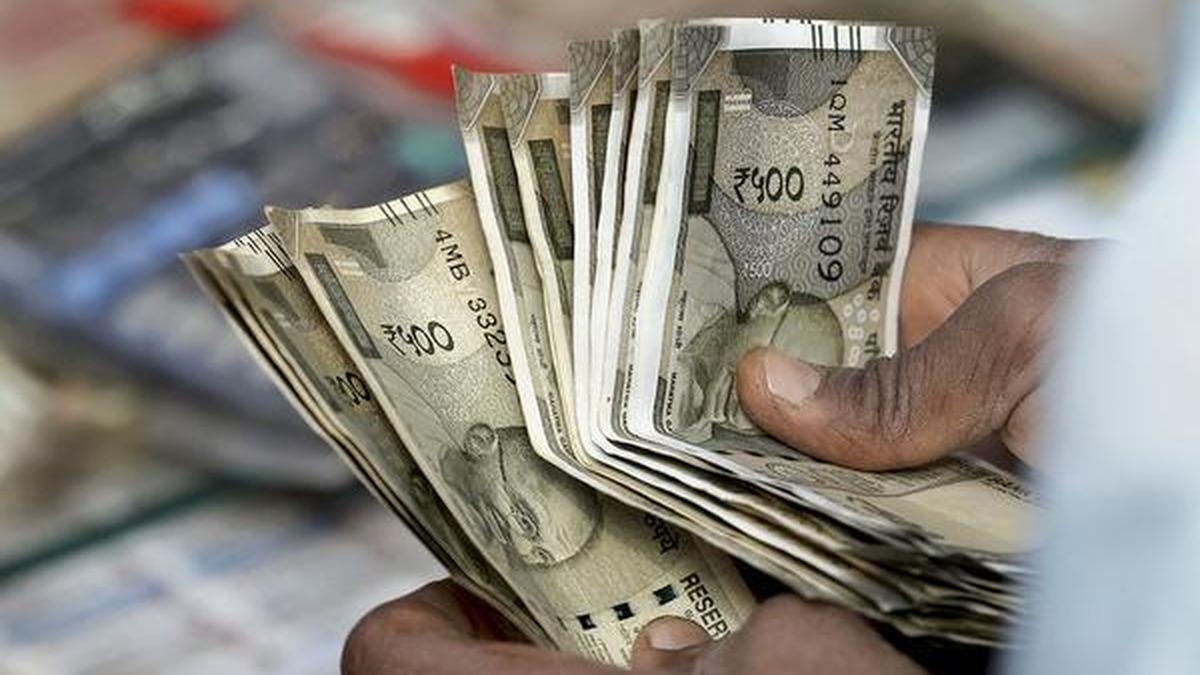 Rupee surges 61 paise to close at 94.57 against U.S. dollar