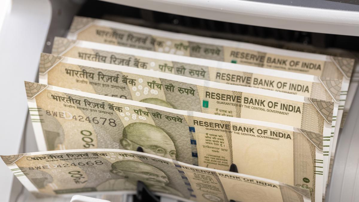 Rupee slumps 32 paise to 95.57 against U.S. dollar in early trade