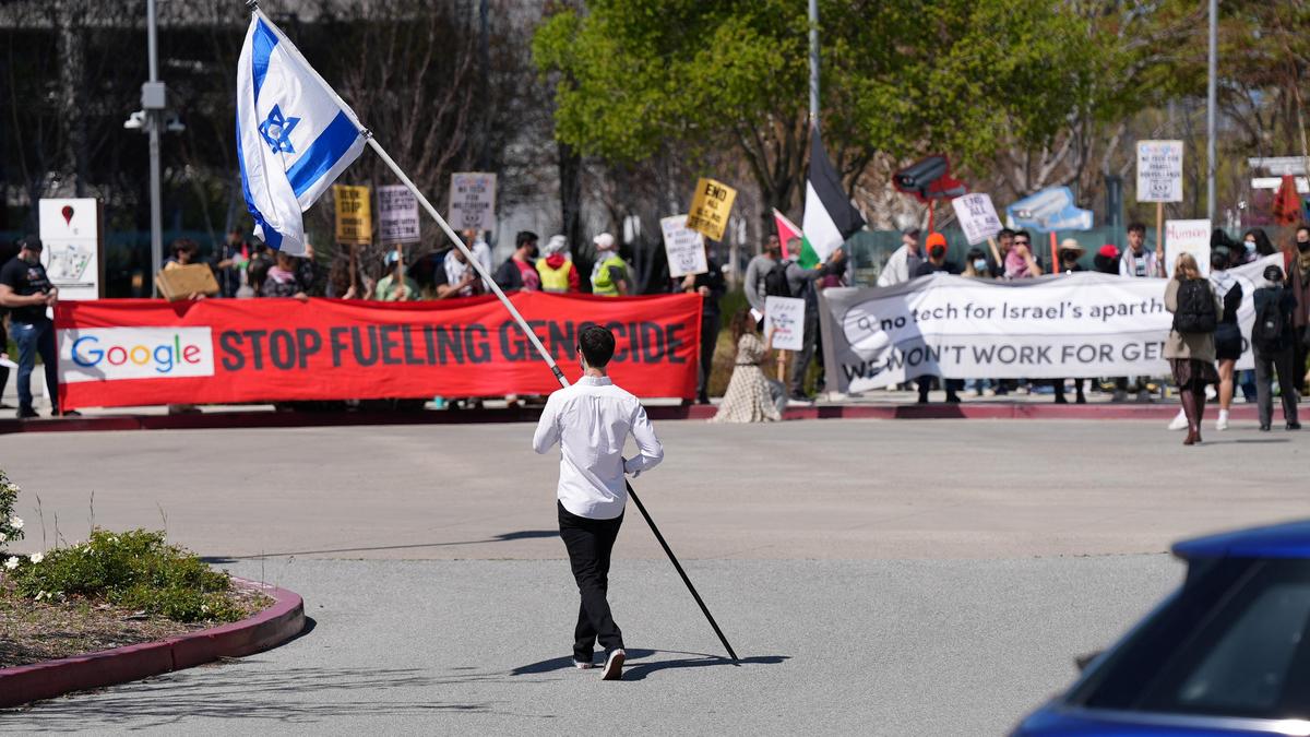 What is Google’s Project Nimbus, and why are students protesting against it?