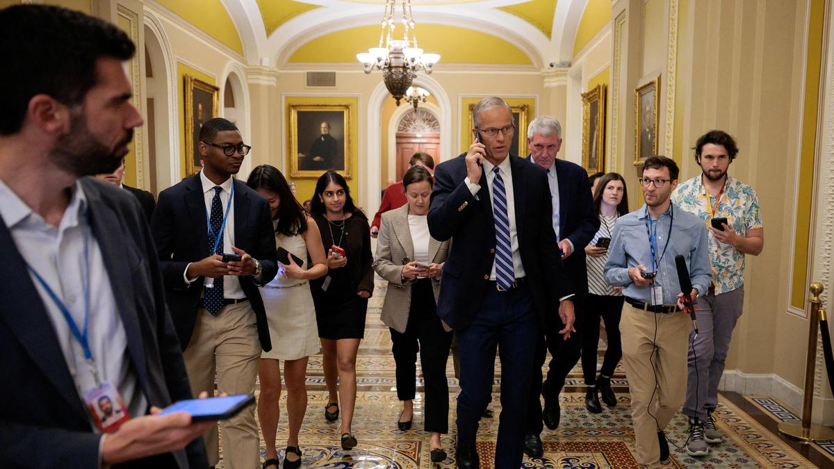 Senate passes  billion immigration enforcement bill without limits on Trump settlement fund
