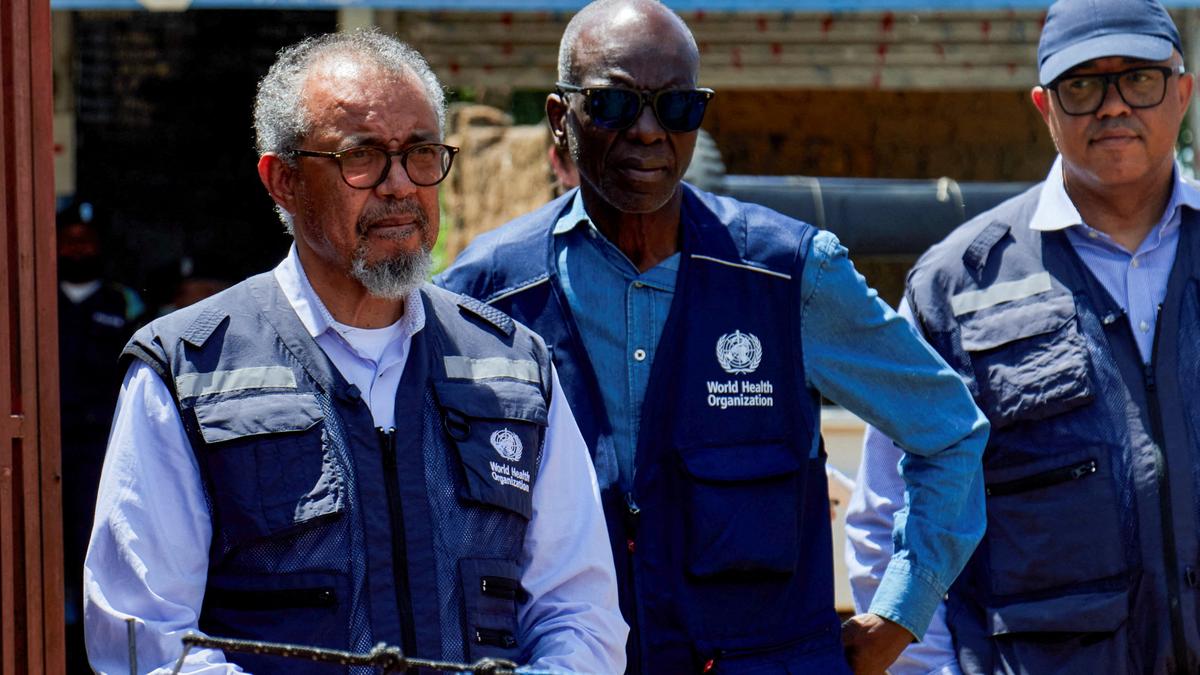 WHO chief visits Ebola-hit Uganda