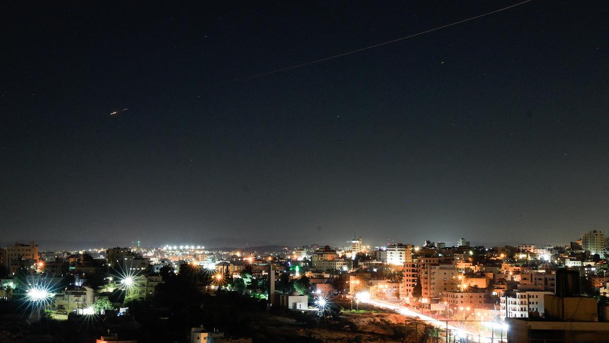 Israel says Iran launches missiles at it in first such bombardment since ceasefire in April