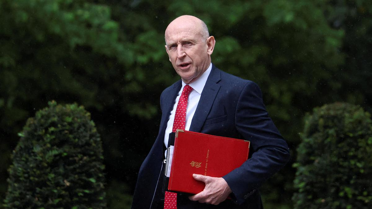 U.K. Defence Secretary John Healey quits, says govt. isn’t willing to spend enough on military