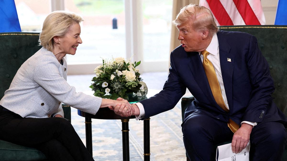 European Union nears finish line on U.S. tariff deal
