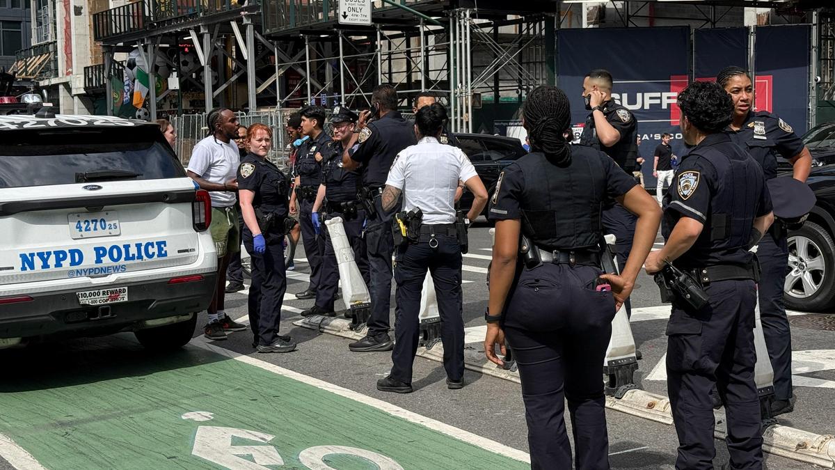 Times Square gunfire sends bystanders scrambling to safety